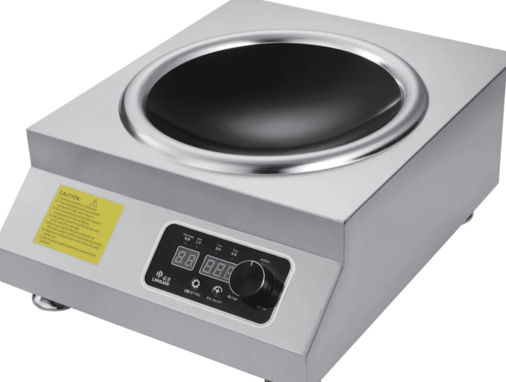 Meera Marketing Commercial Induction Cooktop Black